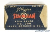 J.C. Higgins STA-KLEAN 22 Short Ammo Dark Blue Full Box Sears - 5 of 7