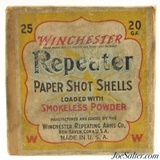Sealed! Winchester REPEATER Paper 20 GA Paper Shot Shells