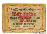 Sealed! Winchester REPEATER Paper 20 GA Paper Shot Shells - 2 of 5