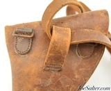 WW1 French Leather Holster Mle Lebel Model 1892 - 3 of 4