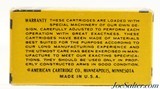 1962 Issue American Cartridge Co. Yellow Warning Issue 22 LR Hollow Point Ammo - 5 of 6