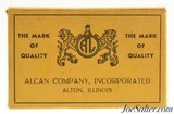 Alcan 12 Gauge Brass Solid Drawn Unprimed Shotgun Shells NOS Mfg in Italy 10 Count - 1 of 3