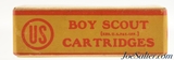 Very Rare Sealed! US Cart. Co. Boy Scout 22 Short Ammo Lowell, Mass Circa 1910-15 - 4 of 6