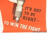 WWII Canadian War Poster "Says Mike: It's Got to Be Right...To Win the Fight" - 3 of 7