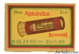 Remington 1930's Kleanbore Shurshot 20 GA Paper Hull
"Scatter Load" Full - 2 of 7