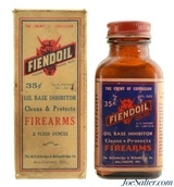 Vintage Fiendoil Glass Bottle 2oz. 1920's-30's