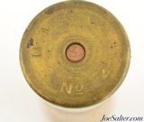Scarce Loaded UMC 4 Gauge Shotgun Shell Orange Paper Hull - 2 of 3