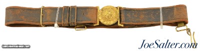 Post Civil War Naval Officers Belt