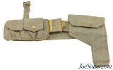 WWII British RAF Grey-Blue Mk V1 .455 Cal. Webley Holster Set - 1 of 6