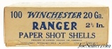 Winchester Ranger 20 GA Paper Primed Empty Shot Shell Partial Box 85 Count - 2 of 7
