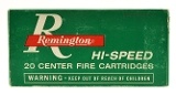 Remington Hi-Speed 32 Rem Ammo 170 Grain CORE-LOKT Soft Point 20 Rds. - 1 of 3