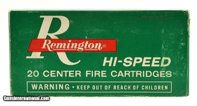 Remington Hi-Speed 32 Rem Ammo 170 Grain CORE-LOKT Soft Point 20 Rds.