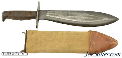 US WWI M1917 Bolo #4 Knife/Scabbard American Cutlery Co. 1919