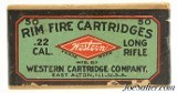 Sealed! Western Cartridge Co. 22 LR First Diamond Logo Issues 1910 - 1 of 6