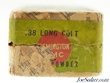 Full & Sealed! Pre-WWI Remington UMC 38 Long Colt Ammo Fabric Box - 5 of 6