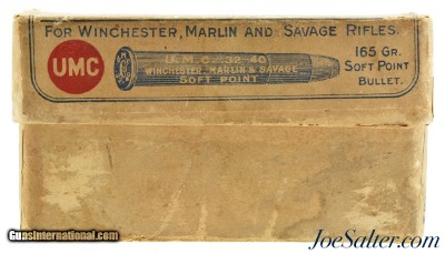 UMC 32-40 Smokeless Ammo Full Box 165 Gr. JSP Winchester, Marlin, Savage