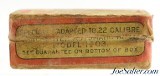 1911 Split Logo Issue Remington UMC 22 Win Auto Model 1903 Ammo Full Box - 2 of 7