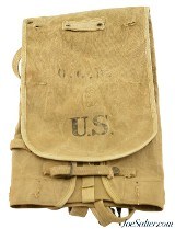 WW1 US Army M1910 Haversack Canvas Field Pack - 1 of 6