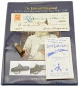 Dr. Edward Maynard Signed Check, Original Cartridge & Catalog Reprint - 1 of 11