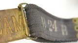 US Mills Model 1894 Mounted Cartridge Belt MASS. - 7 of 8