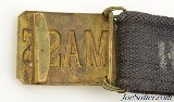 US Mills Model 1894 Mounted Cartridge Belt MASS. - 6 of 8