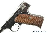 Colt .22 LR Woodsman 1st Series Target Model & Heiser Holster Mfg 1934 - 6 of 15