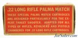 Remington Palma Match 22 LR Ammunition 1928 Issue "VEEZ 40" Code - 2 of 7