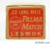 Remington Palma Match 22 LR Ammunition 1928 Issue "VEEZ 40" Code - 5 of 7