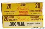 Weatherby .300 Weatherby Magnum Ultra-Velocity Soft Point 19/20 - 2 of 3