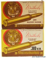 Weatherby .300 Weatherby Magnum Ultra-Velocity Soft Point 19/20 - 1 of 3