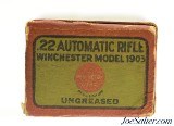 Remington UMC 22 Win Auto "Ungreased" Ammo 1920's Full Model 1903 - 5 of 7