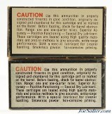 Sears Ted Williams 1978 Issues 22 Short & 22 Long Rifle Ammo Boxes - 4 of 4