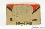Scarce 1930's Montgomery Ward Cadmium Coat CleanFire 22 Short EP Ammo - 3 of 7