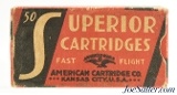 American Cartridge Co. "Superior Cartridges" 22 Short Ammo Kansas City - 1 of 7