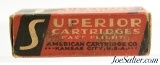 American Cartridge Co. "Superior Cartridges" 22 Short Ammo Kansas City - 2 of 7