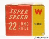 Brick Fresh Winchester Super Speed 22 LR Ammo Full Box 1946 Issues - 5 of 7