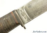 WWII USN MK1 Pal RH 35 W Fighting Knife with Scabbard - 6 of 9
