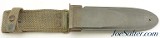 WWII USN MK1 Pal RH 35 W Fighting Knife with Scabbard - 8 of 9