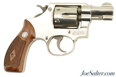 Excellent Nickel 32 Hand Ejector Smith & Wesson Pre-Model 30 Scarce 2 Inch Barrel