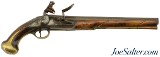 British Flintlock Pistol by James Willmore of London 1740-50s - 1 of 15