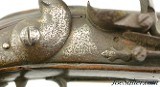 British Flintlock Pistol by James Willmore of London 1740-50s - 4 of 15