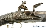 Very Nice Mediterranean or Anatolian Flintlock Pistol - 4 of 15