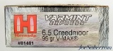 Hornady Varmint Express 6.5 Creedmoor 95 Gr V-Max Ammo 100 Rounds - 2 of 2