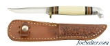 Vintage Western Boulder Co. White Delrin Fish Small Game Knife - 1 of 7