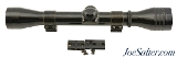 Vintage Redfield 4X Widefield Gloss Duplex Scope and rings