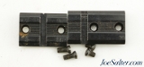 Vintage Redfield 4X Widefield Gloss Duplex Scope and rings - 4 of 4
