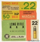 Vintage 1970's Czechoslovakian 22 LR Foreign Collector Ammunition 2 Boxes