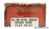 Ultramax 30-30 Win Ammo 165 Grain Round Nose Flat Point - 2 of 2