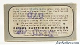 Peters High Velocity Rustless 1940 Issue 22 LR Ammunition Full Kings Mills - 5 of 6