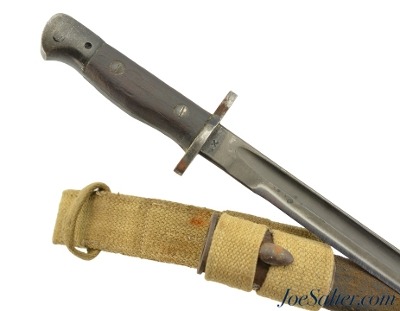 WWI British P 1907 Second Model Wilkinson Bayonet and Scabbard